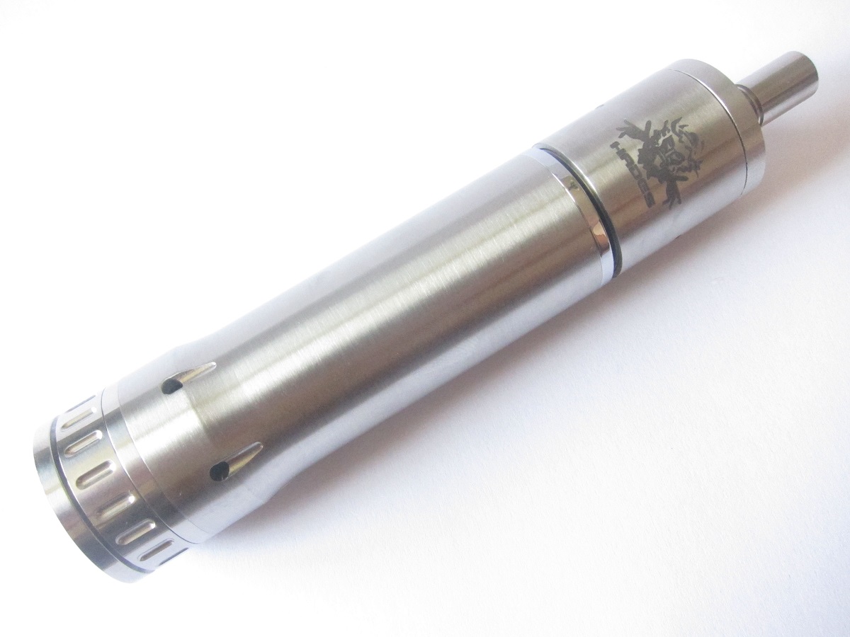 Mod Hades 26650 with Stainless steel Hades atomizer and 26650 Mnke battery